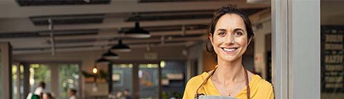 Portrait Shot of Barista Professional Inside Workplace
